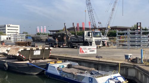 Liesboshaven in Nieuwegein wil een belangrijke rol gaan spelen in (groen) vervoer over water in de regio