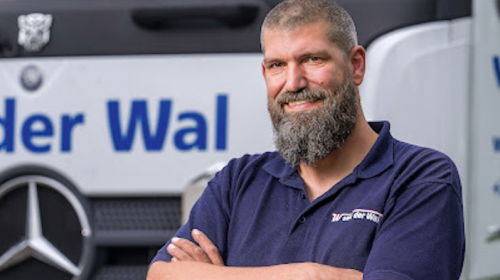 Vrachtwagenchauffeur Remco Kompier uit Nieuwegein wint TVM Award Ridder 2021