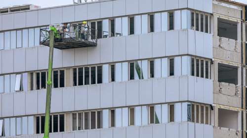 Veiligheidsmaatregelen aan de Zuidstedeweg vanwege sloop kantoorpanden