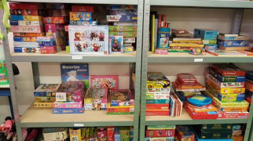 Sinterklaasactie bij de Speelgoedbank Nieuwegein