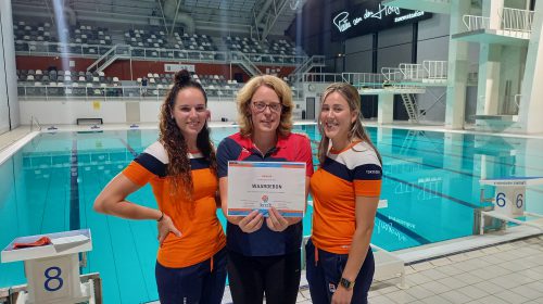 Eerste schoonspringwedstrijd na anderhalf jaar