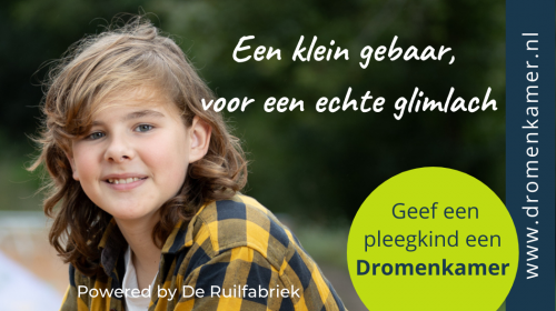 Pleegkinderen krijgen een Dromenkamer dankzij nieuw project