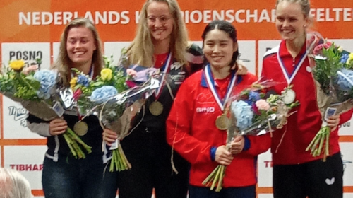 Dames VTV spelen zondag thuis tegen DHC uit Delft