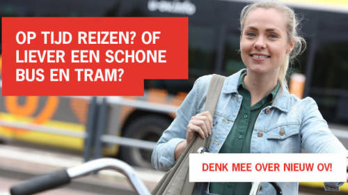 Denk mee over extra kwaliteitsimpuls aan Utrechts openbaar vervoer