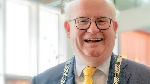 Afscheidsreceptie burgemeester Frans Backhuijs