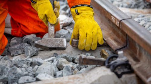 Nachtwerk 23 november aan trambaan in Nieuwegein