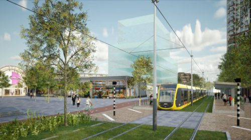 Inwoners Nieuwegein ook deze winter weer zonder tram vanwege aanleg nieuwe tramhalte voor City Nieuwegein