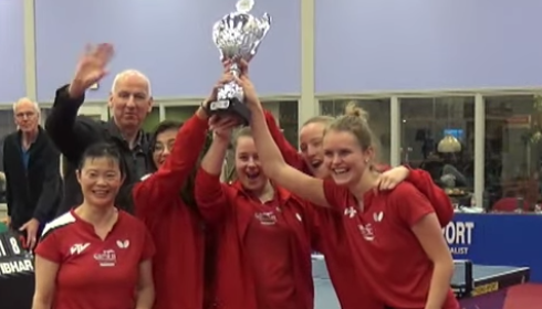 Tafeltennisters uit Nieuwegein landskampioen