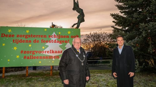 Nieuwegein schenkt kerstboom aan St. Antonius Ziekenhuis