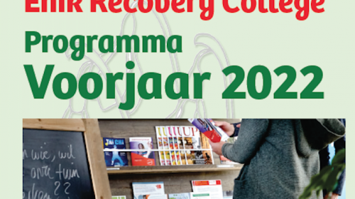 Programma Voorjaar 2022 van Enik Recovery College van start