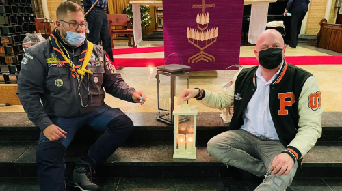 Nicolaaskerk in Nieuwegein ontvangt licht uit Bethlehem