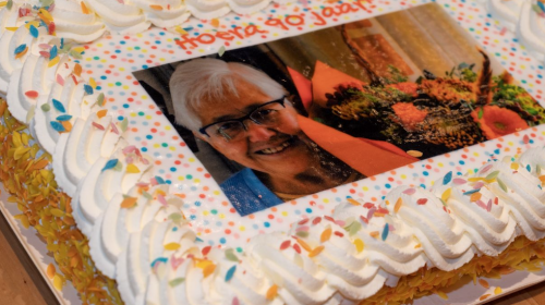 AHN viert verjaardag 90-jarige vrijwilliger