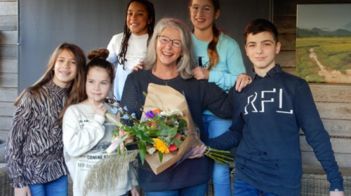 Hanny Plomp-van Rheenen stopt met haar actieve werkzaamheden bij Kinderambassadeurs Nieuwegein