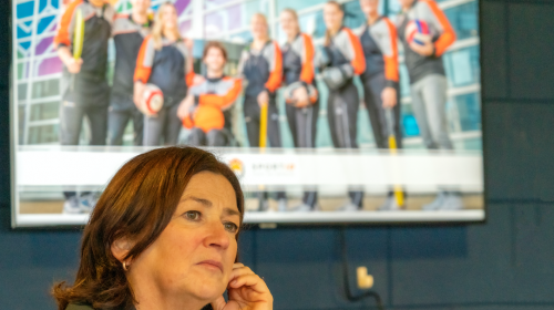 Leerlingen Oosterlicht Nieuwegein werken Minister van Sport in