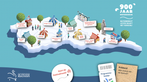 Waterschap opent online festivalterrein voor viering 900 jaar Waterbeheer
