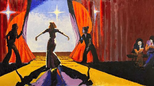 Expositie ‘Coulissen: de wereld achter het toneel’ van Sasja Bork in DE KOM