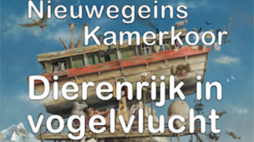 Nieuwegeins Kamerkoor zingt: ‘Dierenrijk in vogelvlucht’