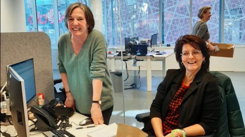 Opening woonloket op het Stadshuis