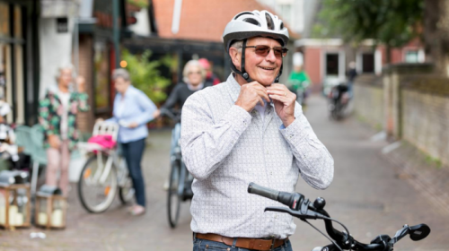 Met de fietsvalpreventietraining blijf je veilig doortrappen