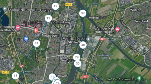 Nieuwe fietsroute ‘Utrechts water! Vriend of vijand?’