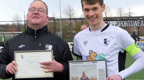 Olaf de Vries is dit jaar 25 jaar actief bij JSV