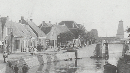 Toen & Nu: ‘Het Frederiksoord, nu kijkend naar de Lek’