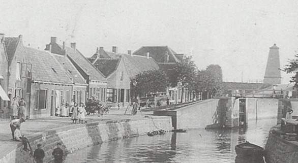 Toen & Nu: ‘Het Frederiksoord, nu kijkend naar de Lek’