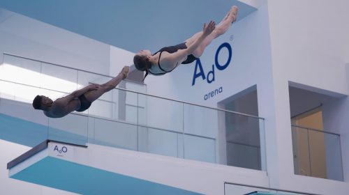 Zwemvereniging Aquarijn met schoonspringers actief in Noorwegen en Eindhoven