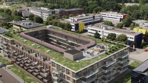 Datacenter maakt plaats voor pand met hardloopdak op de Coltbaan