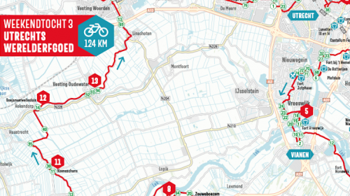 Drie nieuwe fietstochten gelanceerd langs de oude verdedigingslinies