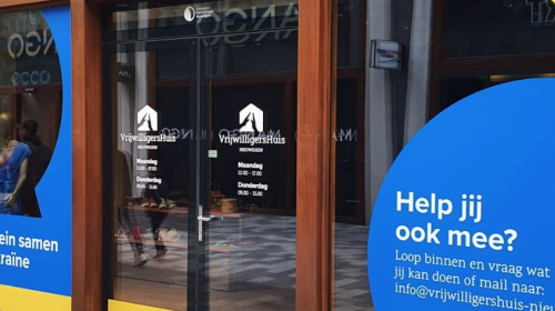 Winkel speciaal voor vluchtelingen uit Oekraïne op Cityplaza