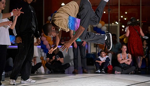 Workshops Urban Sports & Arts en Dance Battles tijdens RUDE
