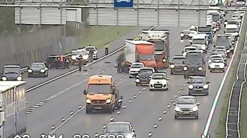 OM eist taakstraf voor man die met bergingsvoertuig op file A2 inreed