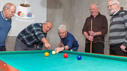 Simonis Biljartlakens Landsfinale in Merwestein