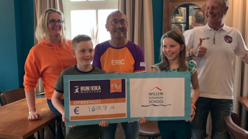 Kinderen Willem Alexanderschool Vreeswijk lopen € 16.157,16 bijeen voor KiKa