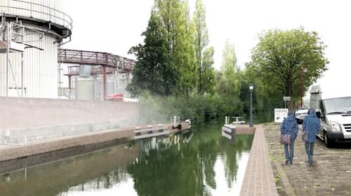 Vergroten doorstroming Doorslagsluis