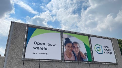 Nieuwe uitstraling Anna van Rijn College