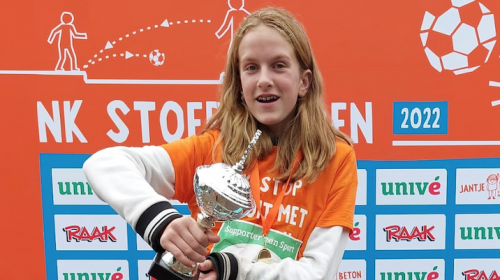 Nieuwegeinse wint NK Stoepranden