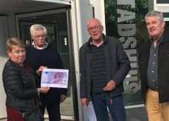 Stichting Evenementen Verkeersregelaars doneert € 500,- aan Stichting Leergeld Nieuwegein