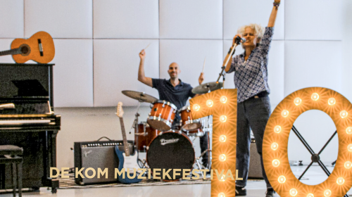 Gratis muziekfestival in DE KOM