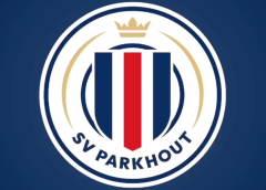 Fundament van sv Parkhout is klaar dus tijd voor nieuwe logo