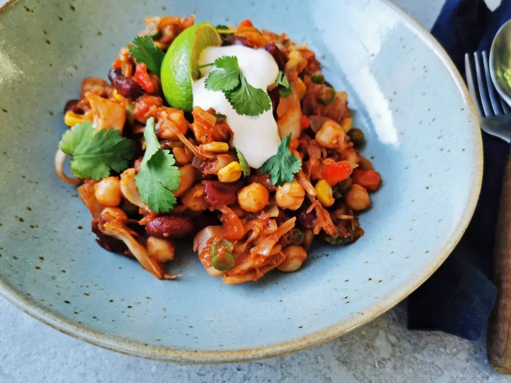 mexicaanse bonenschotel