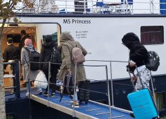72 mannen en vrouwen aan boord van de MS Princess