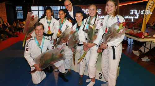 Felicitaties voor medaillewinnaars jiu-jitsuka’s De Mix/BSP Holland