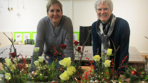 Workshop Kerstbloemstuk maken in Dorpshuis Vreeswijk