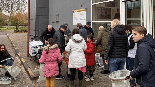 Eerste zwerfvuilopruimactie Galecop een groot succes