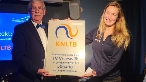 Geslaagd jubileumfeestje bij Tennis Vereniging Vreeswijk