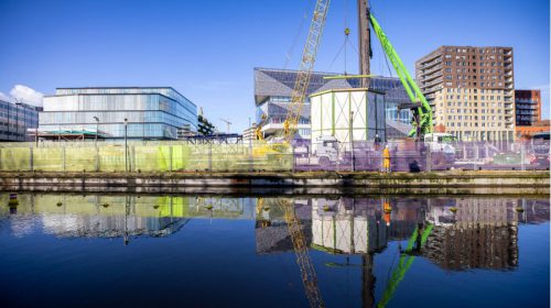 Damwanden trekken CityPromenade