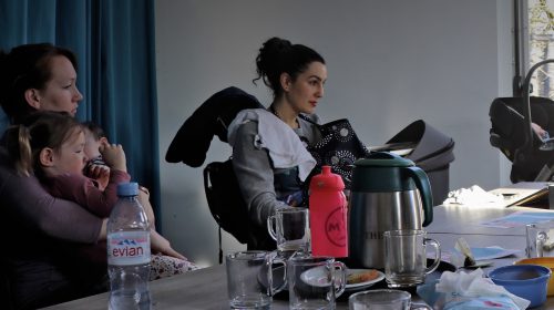 Mama-café in het Dorpshuis Fort Vreeswijk