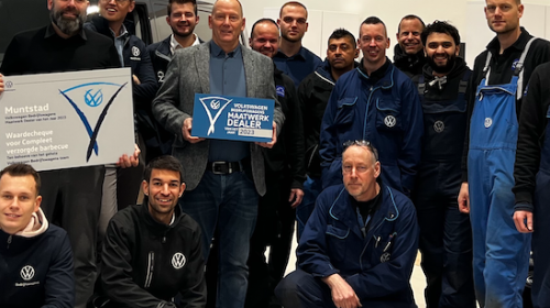 Muntstad wint titel Volkswagen bedrijfswagen maatwerkspecialist van 2023